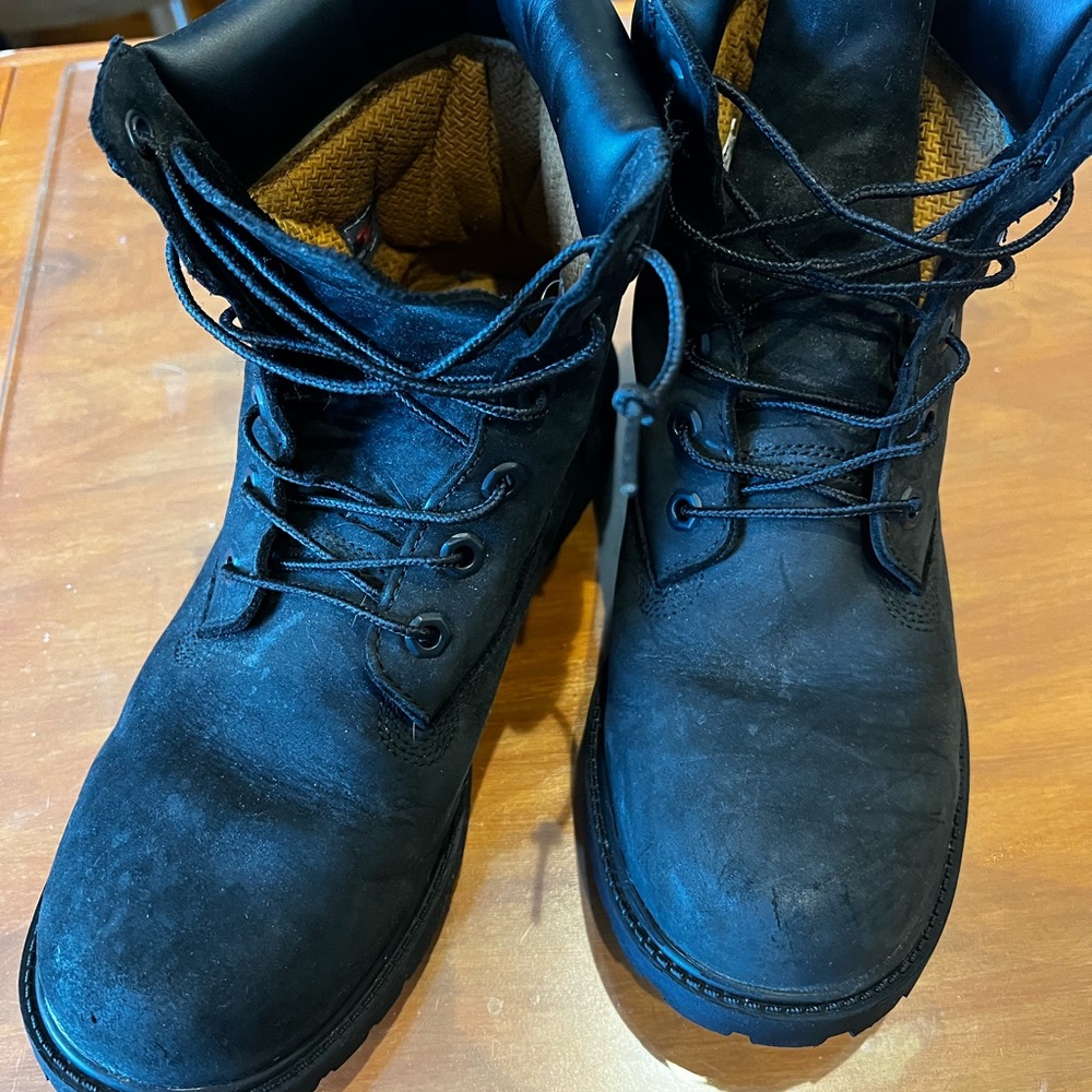Timberland Black Kids Boots